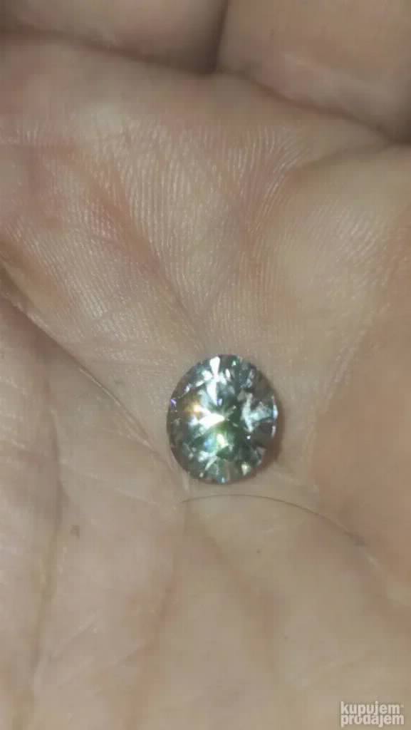 TOP Mojsanit Dijamant 4 CT-10mm  VVS1 3EX ( Stiglo )