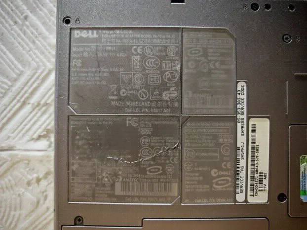 RETRO Dell D610 Comport Lpt port Windows Xp