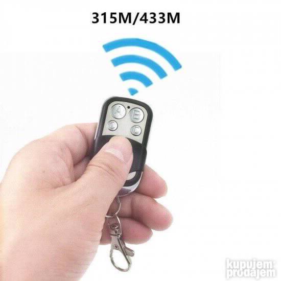 Kopirajući daljinski za garažna vrata, garaze, RF 433.92MHz
