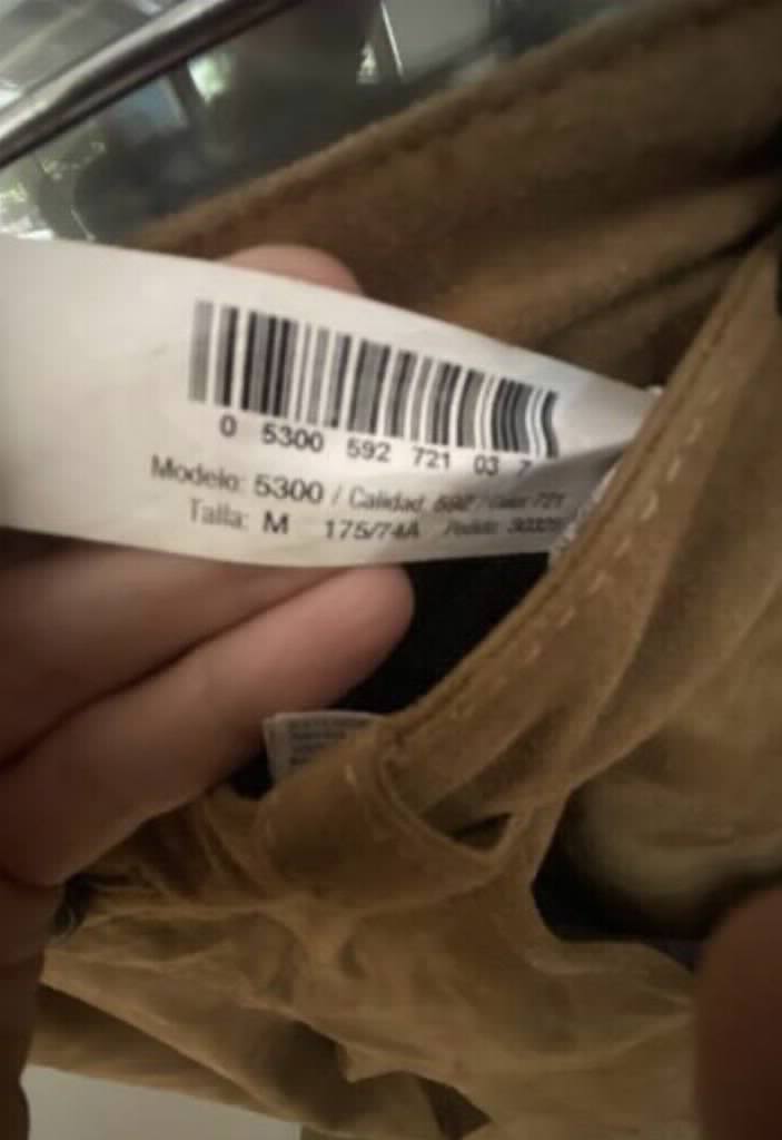 Massimo Dutti Kožne Pantalone 100% Koža Veličina M