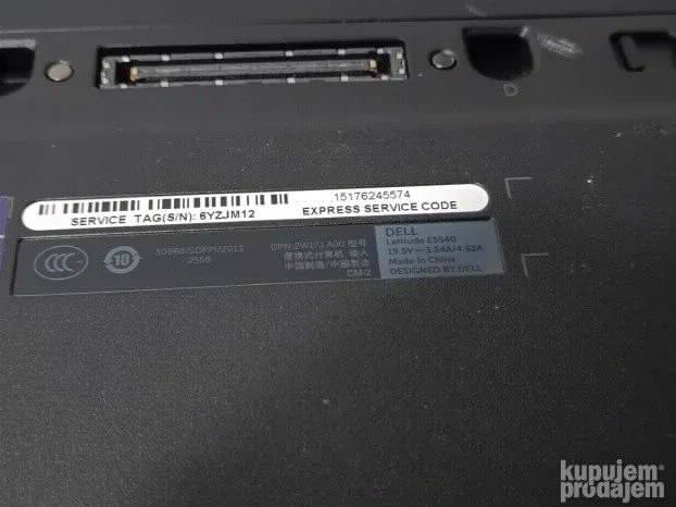 Dell Latitude E5540 i3 4gen 4gb 128ssd 15.6