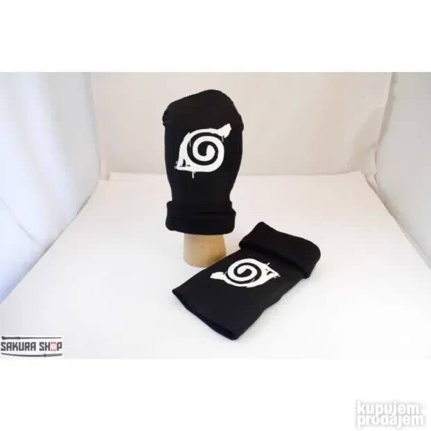 Naruto Konoha Rukavice bez prstiju V01 (B795)