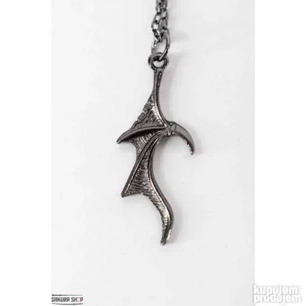 Demon Wing Goth MATCHING ogrlice (N113)