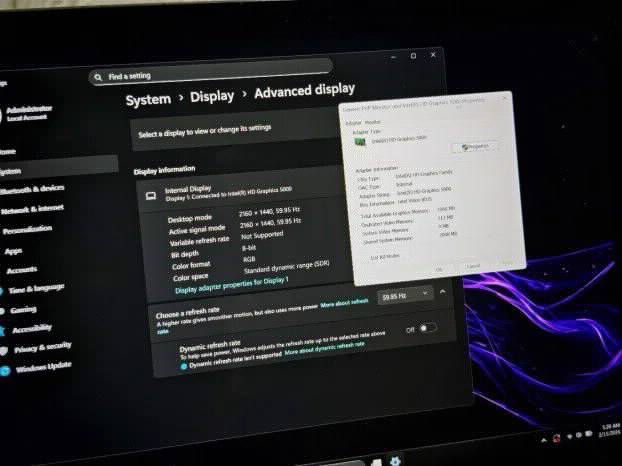 Microsoft Surface Pro 3 i7 4gen  8gb 256ssd