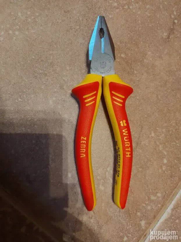 Knipex Wurth ZEBRA Klešta kombinovana VDE 0306200 kombinirke