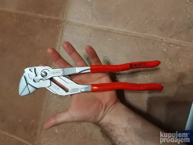 Knipex klešta ključ stelujuca klizna 300mm 86 03 300