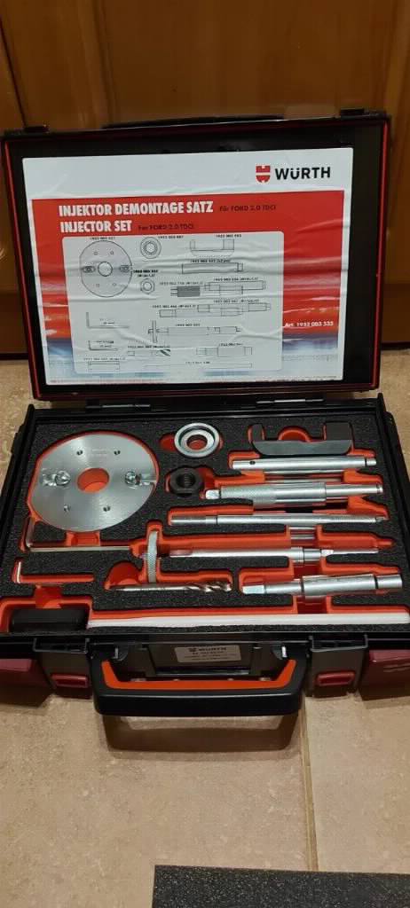 Wurth set reparaciju vadjenje skidanje dizni Ford 2.0 TDCI