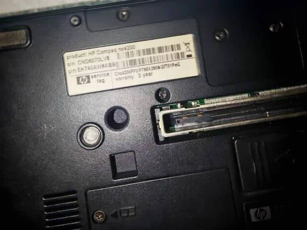 RETRO HP NC4200 1gb 60gb windows xp