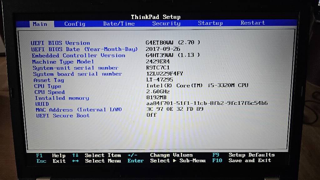 Lenovo ThinkPad T530