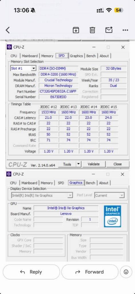 Laptop ThinkBook 15 G2, i7 11gen, 1TB nvme, 40GB RAM.