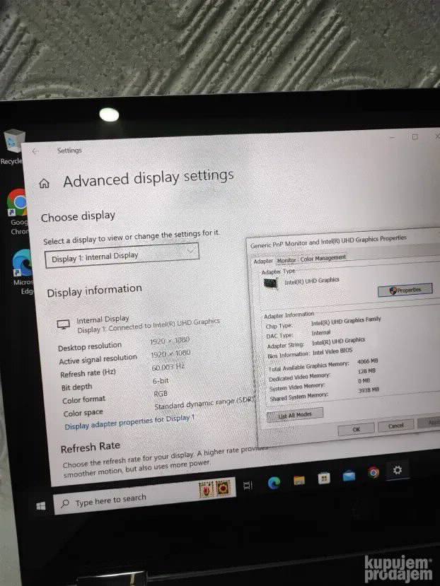 Hp x360 Pavilion Convertible i5 10gen 8/128 Touch