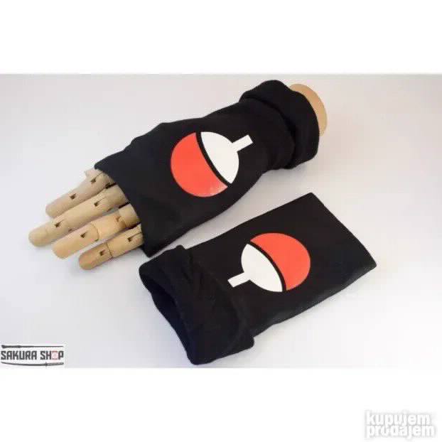 Naruto Uchiha Rukavice bez prstiju B797