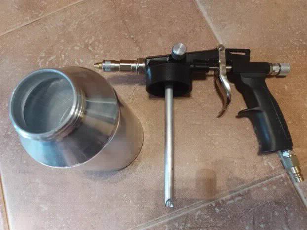 Wurth pistolj pod pritiskom za vosak zastitu vozila