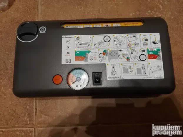 CITROEN PEUGEOT DS BOX kompresor set za reparaciju guma