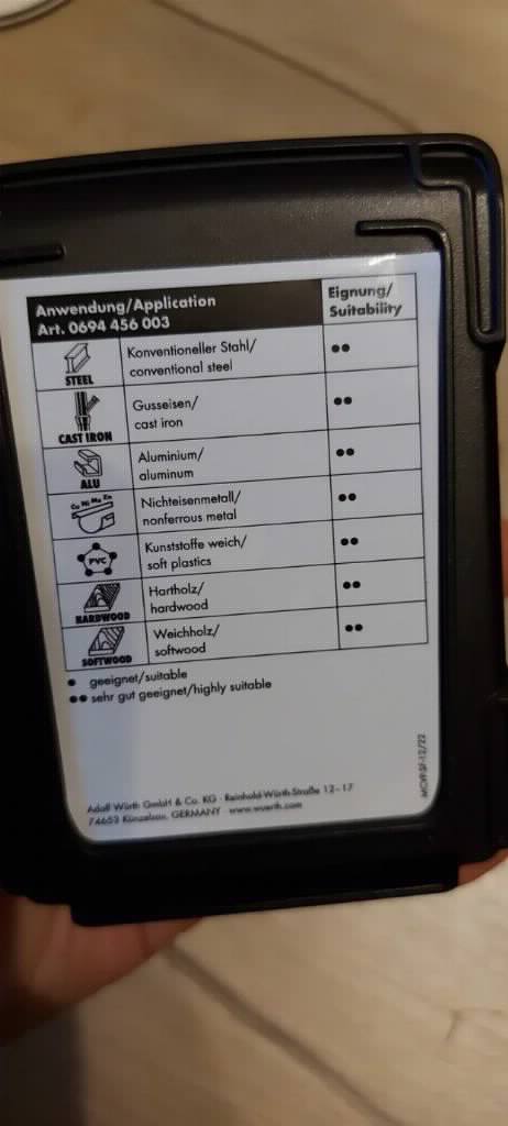 Wurth Zebra konusne burgije jelkice HSS Smart Step 3 kom