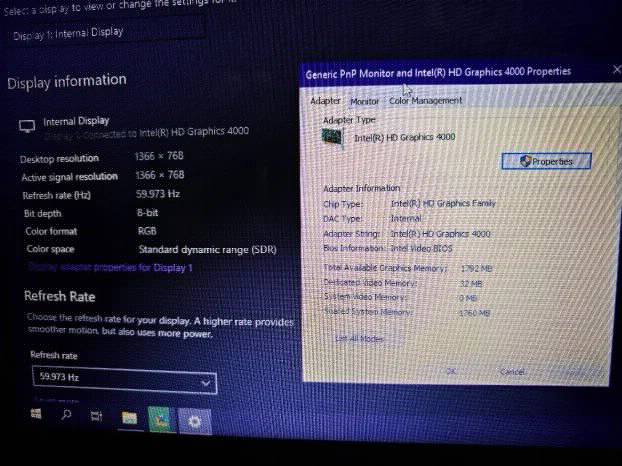 Toshiba i5 3gen 6gb 500gb