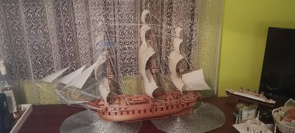 Maketa broda USS Constitution ručni rad
