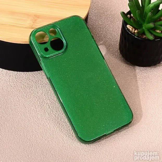 Torbica Sparkle Dust za iPhone 13 Mini 5.4 - Zelena