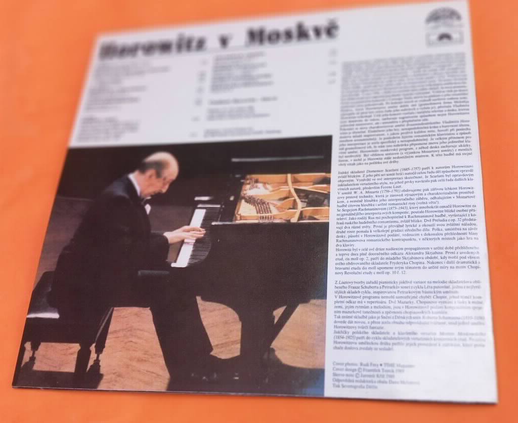 Horowitz v Moskvě Moskva