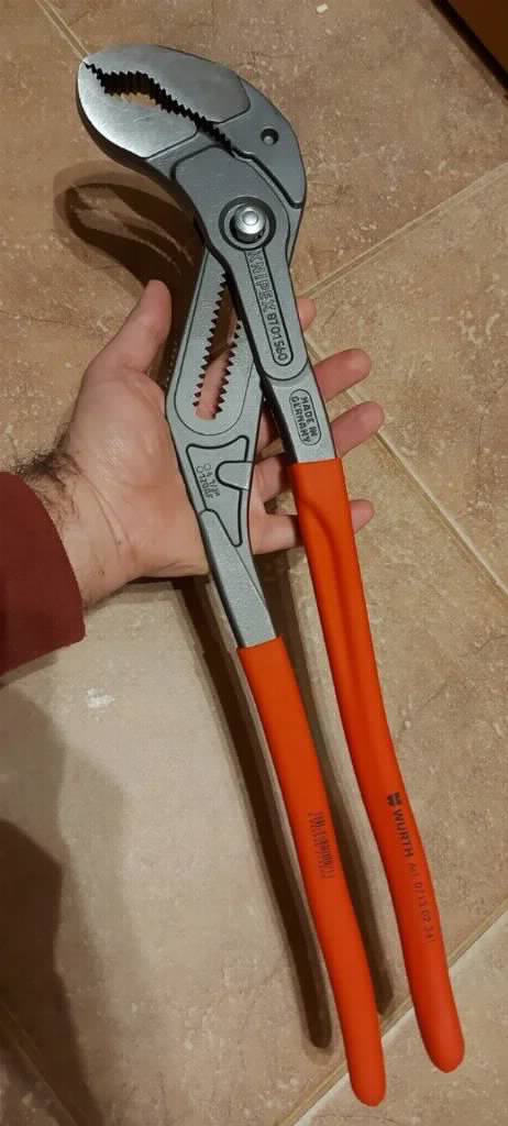 Knipex papagajke cevna klešta Cobra 560 xxl4 1/2" 87 01 560