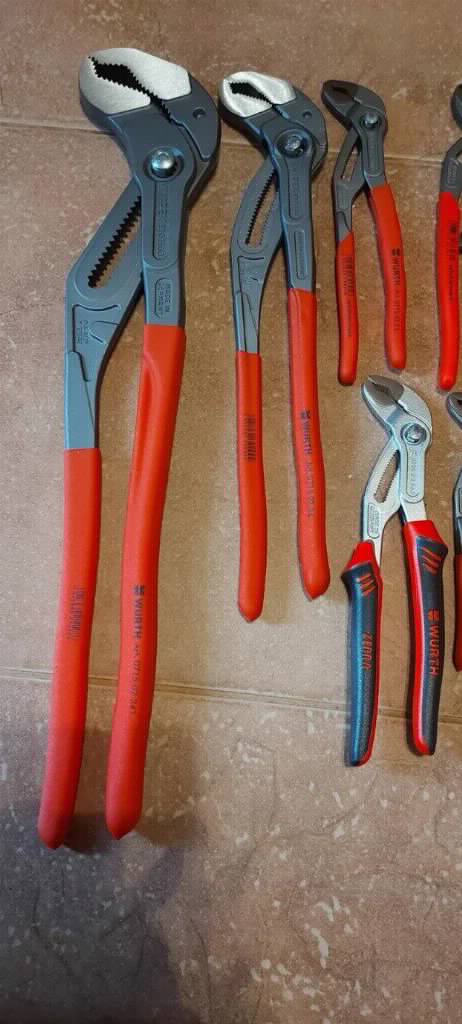 Knipex Wurth Cobra papagajke svih velicina NOVO POVOLJNO