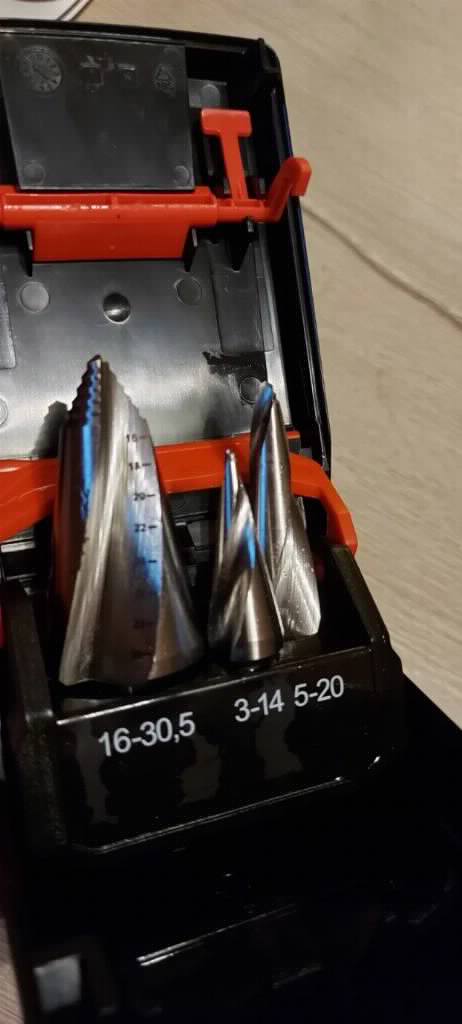 Wurth Zebra konusne burgije jelkice HSS Smart Step 3 kom