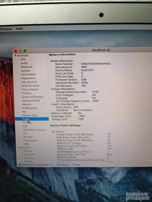 Macbook Air 13 i5 4gb 120gb ssd Monterey