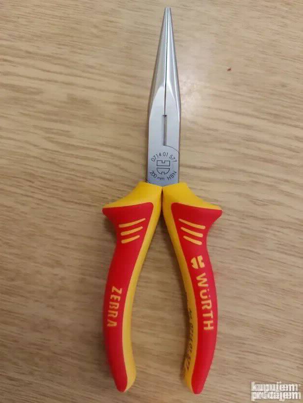 Wurth Zebra Knipex Set klesta  5 vde + cobra papagajke