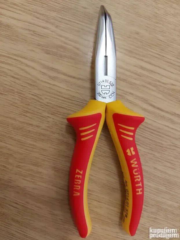 Wurth Zebra Knipex Set klesta  5 vde + cobra papagajke