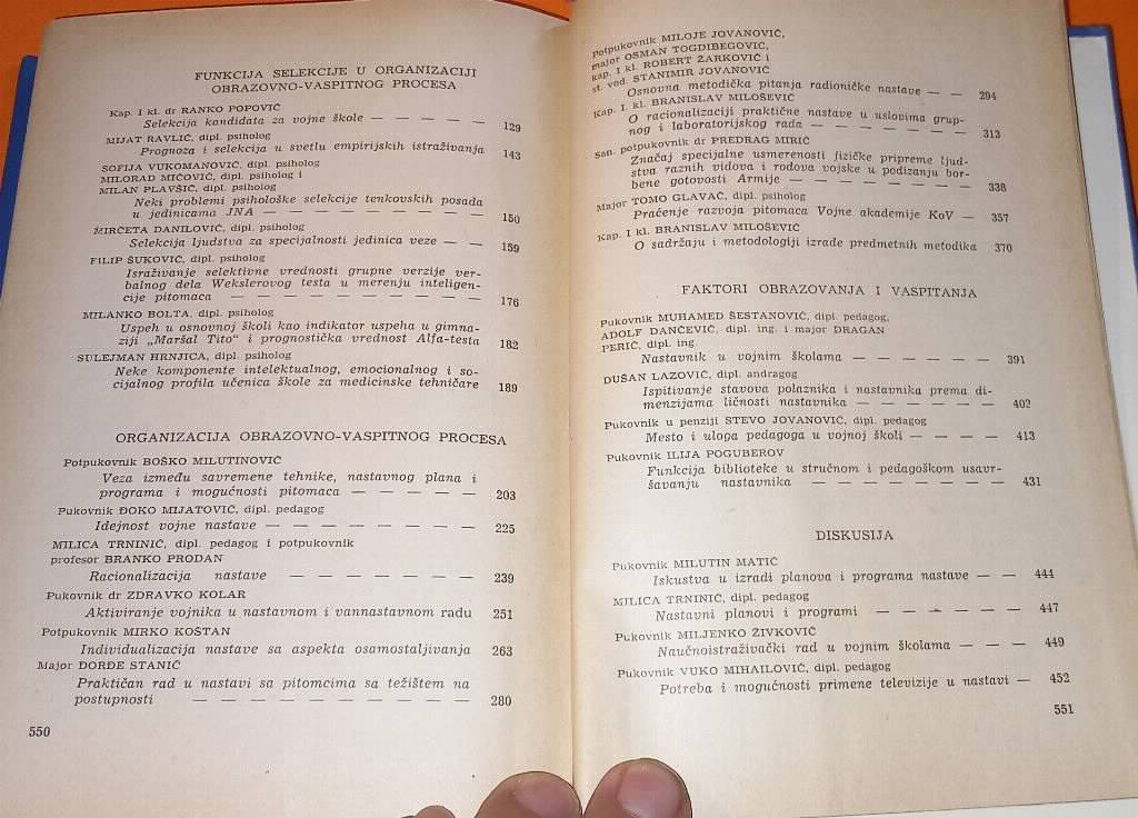Vojna nastava u svetlu naučne teorije