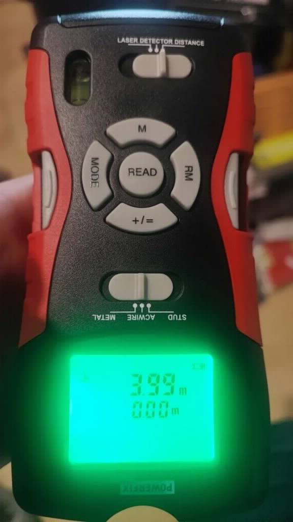 POWERFIX Profi+ 5-u-1 Digitalni Laserski Detektor i Daljinar