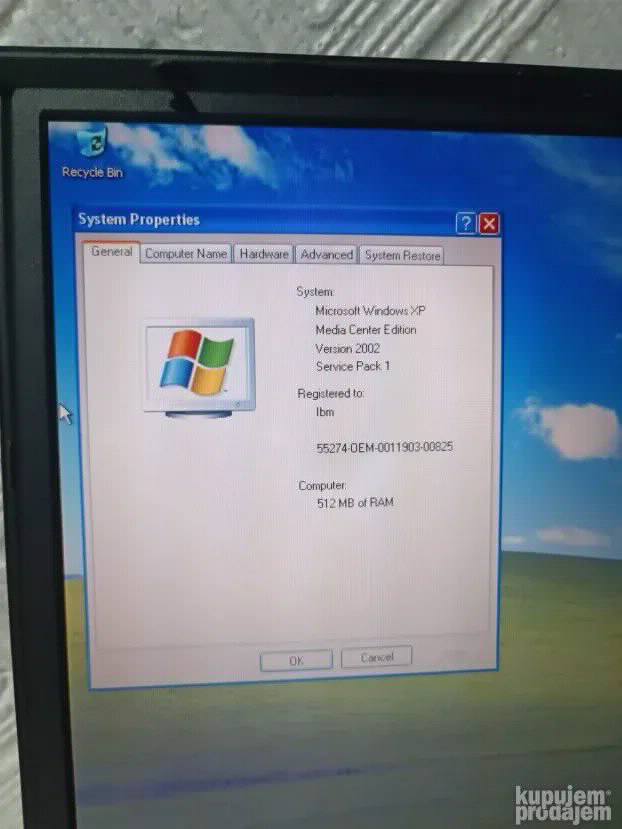 RETRO ibm t40 pentium m 512mb lpt port