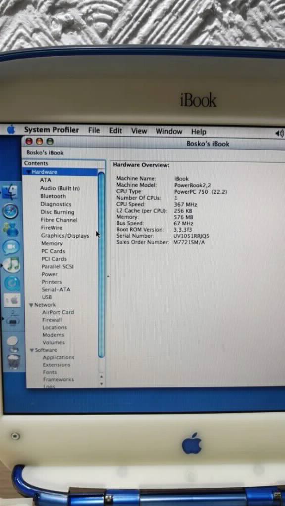 RETRO RETKO Apple ibook G3 Clamshell 366