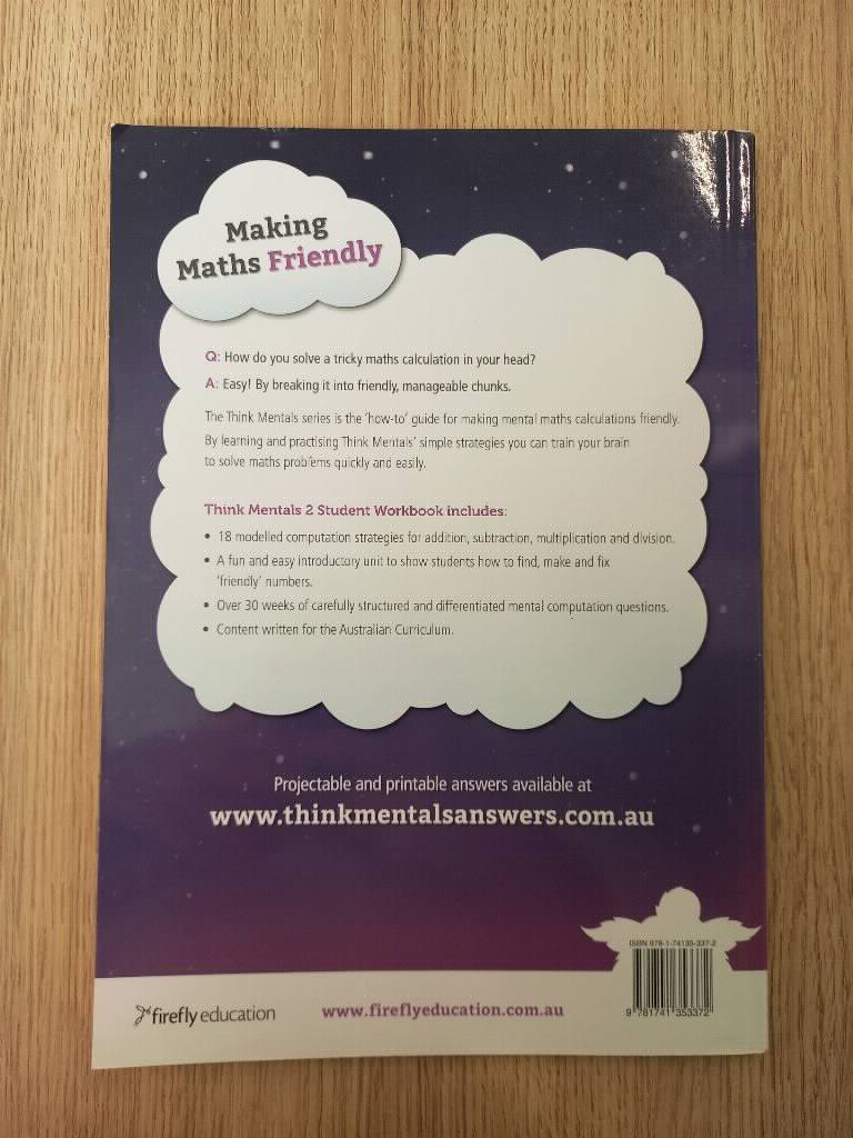 Think Mentals 2 childrens book