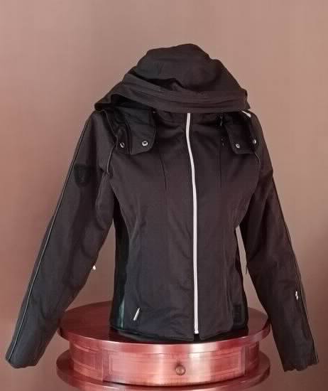 Kratka zimska crna jakna - Black Seal - M
