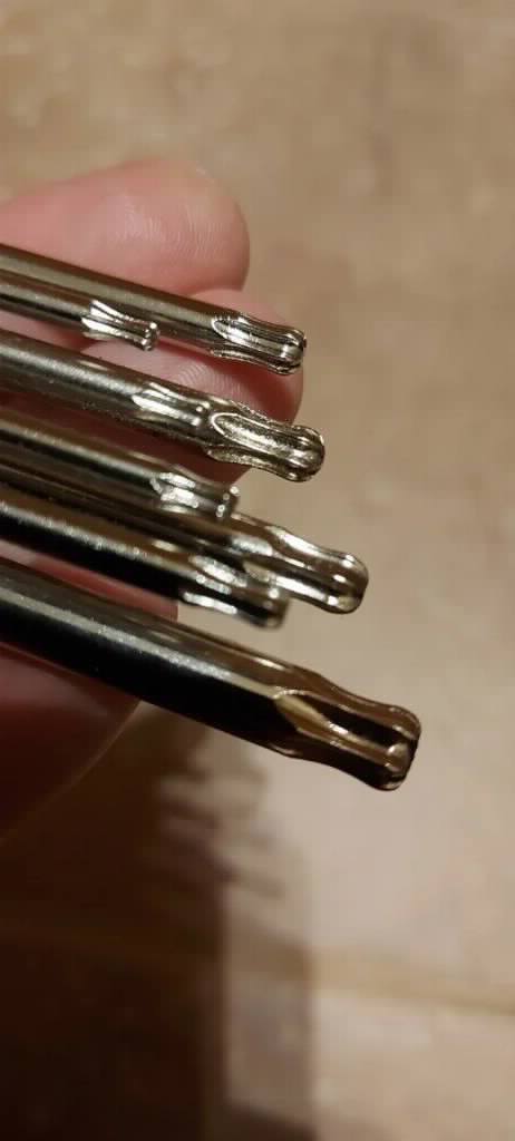 Wurth zebra set torx toreks kljuceva sa kuglom 8 komada