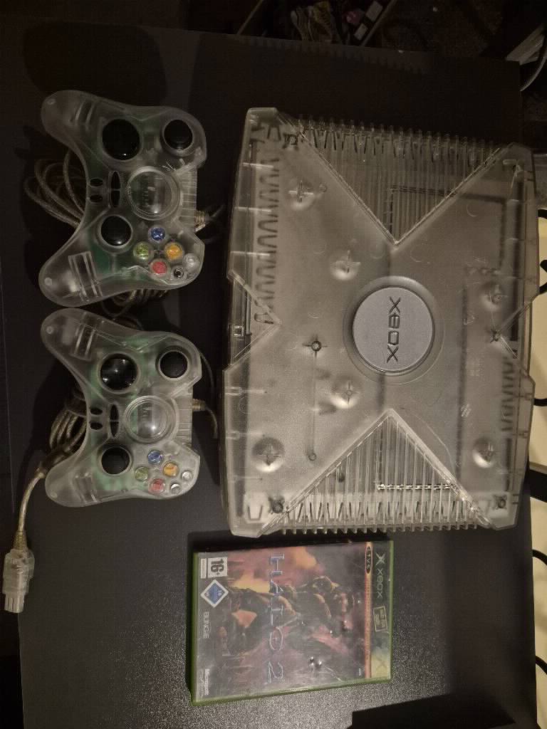 Xbox classic crystal limited edition