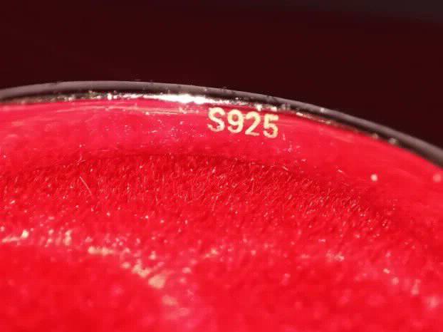 Deluxe S925 Srebro/Platina Prsten s Mojsanit Dijamantima