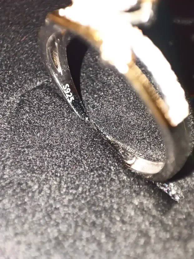 Deluxe S925 Prsten sa Mojsanit Dijamantom  od 1CT / 6,5mm