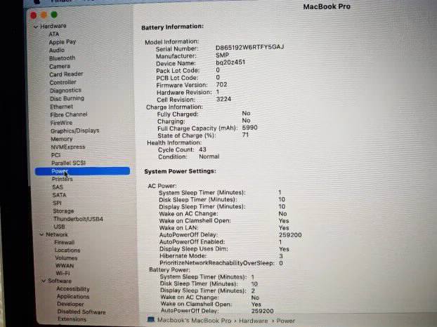 Macbook PRO Retina Early 2015 i5 8gb 256ssd Iris Monterey