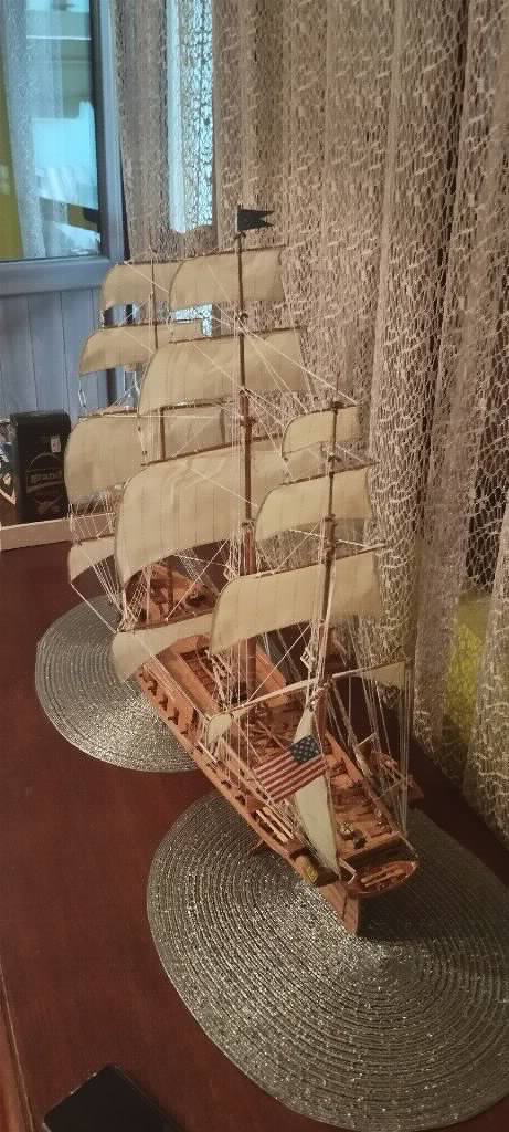 Maketa broda USS Constitution ručni rad