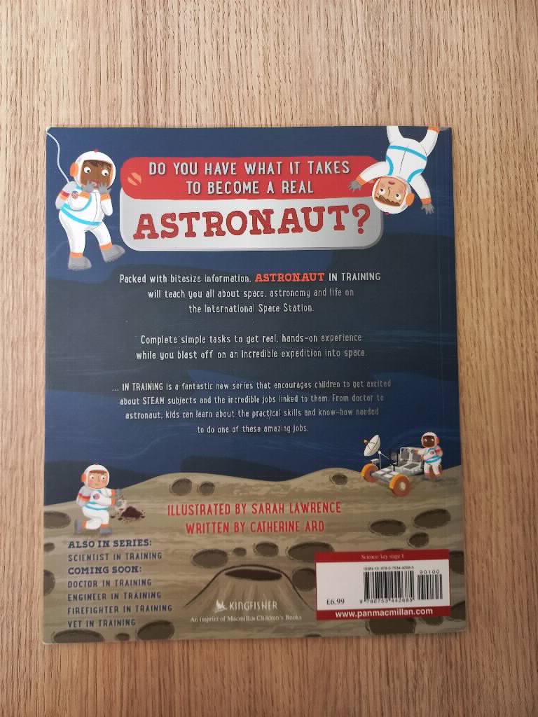 Astronaut in training - Blast off to explore - Childrens book