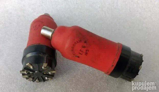 Tungsram EF 6 Radio Audio Tube Lampe 2kom