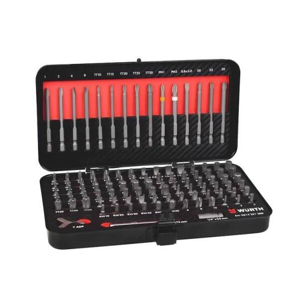 Wurth Zebra Set bitova + sigurnosnih bitova 105 dela
