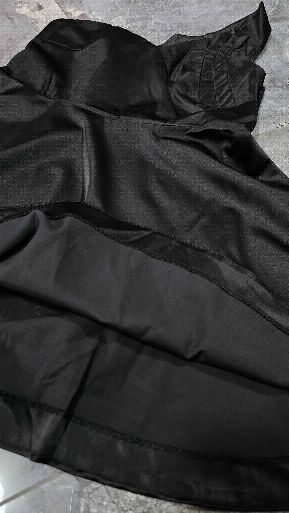 Fishbone crna haljina, L