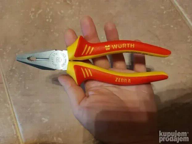 Knipex Wurth ZEBRA Klešta kombinovana VDE 0306200 kombinirke