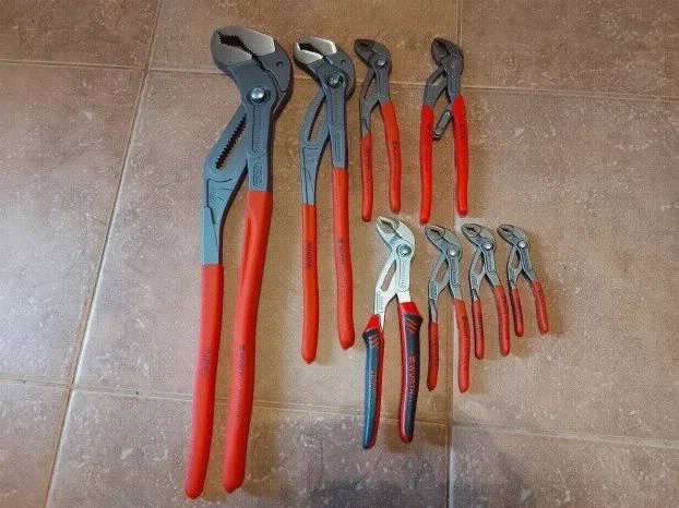 Knipex Wurth Cobra papagajke svih velicina NOVO POVOLJNO
