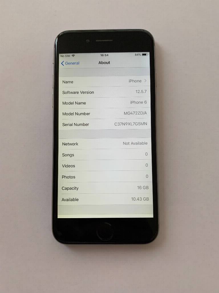 Iphone 6 16gb crni