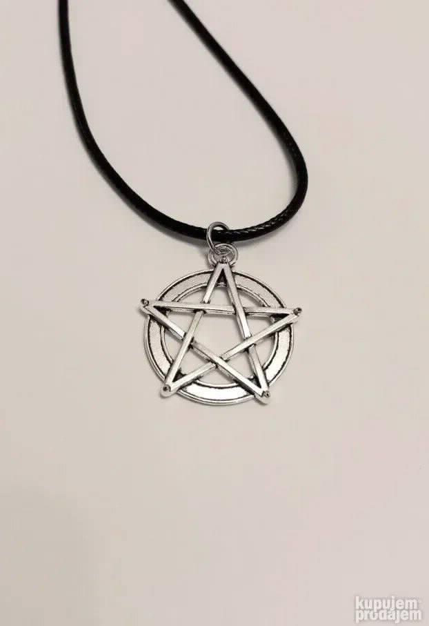 Pentagram Ogrlica V001
