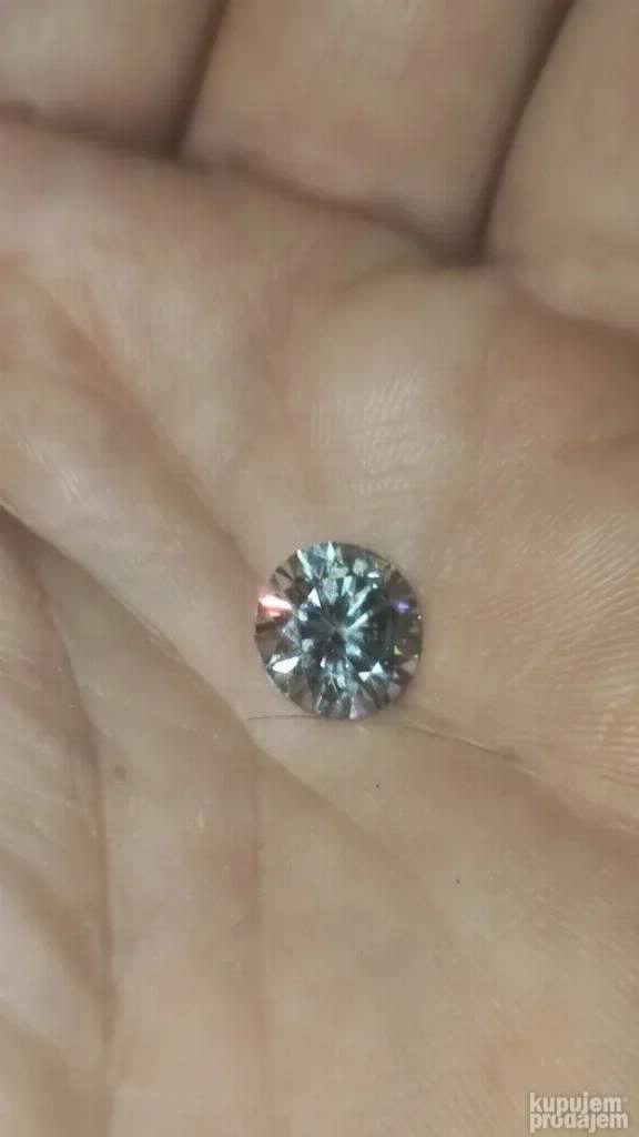 TOP Mojsanit Dijamant 4 CT-10mm  VVS1 3EX ( Stiglo )